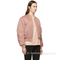 여성을 위한 OEM 새로운 솔리드 컬러 봄버 재킷